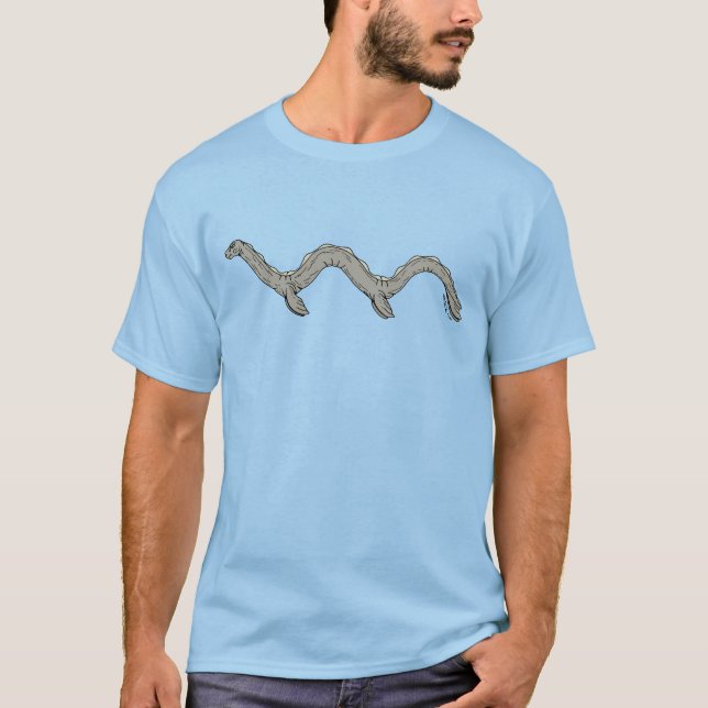 Camiseta Monstruo del lago canadiense (Anverso)