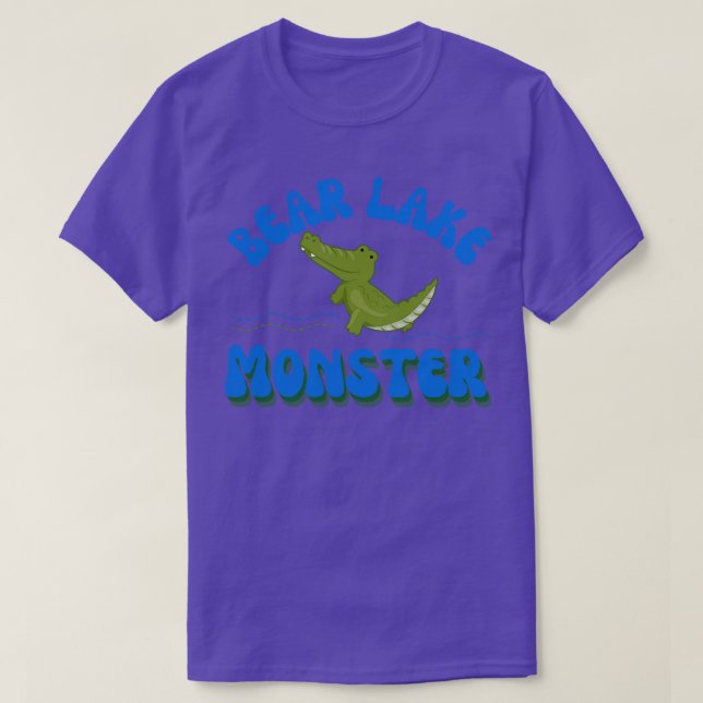 Camiseta Monstruo del Lago Oso Utah Idaho (Diseño del anverso)