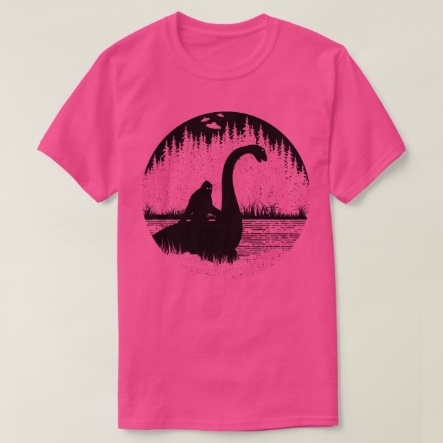 Camiseta Monstruo del Loch Ness 5 (Diseño del anverso)