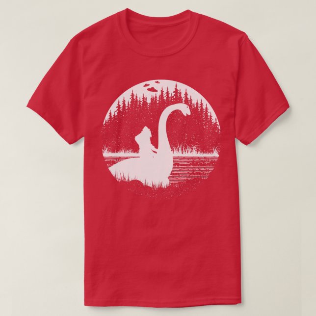 Camiseta Monstruo del Loch Ness 6 (Diseño del anverso)