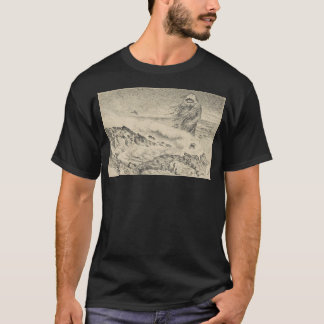 Camiseta Monstruo Del Mar Por Theodor Kittelsen
