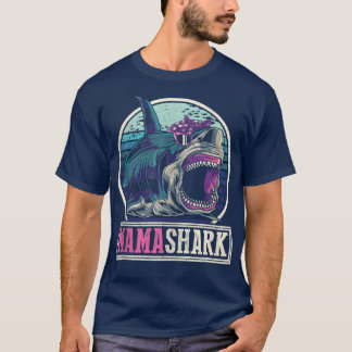 Camiseta Monstruo del mar Retro Mami regalo Familia de anim