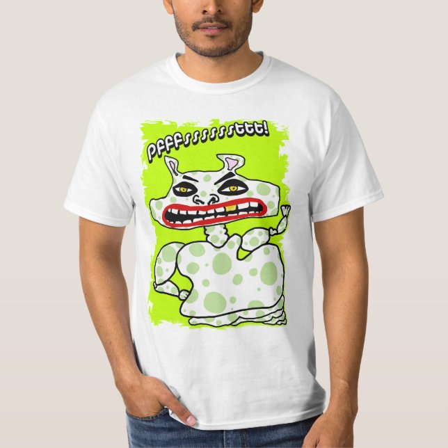 Camiseta monstruo del pffsstt (Anverso)