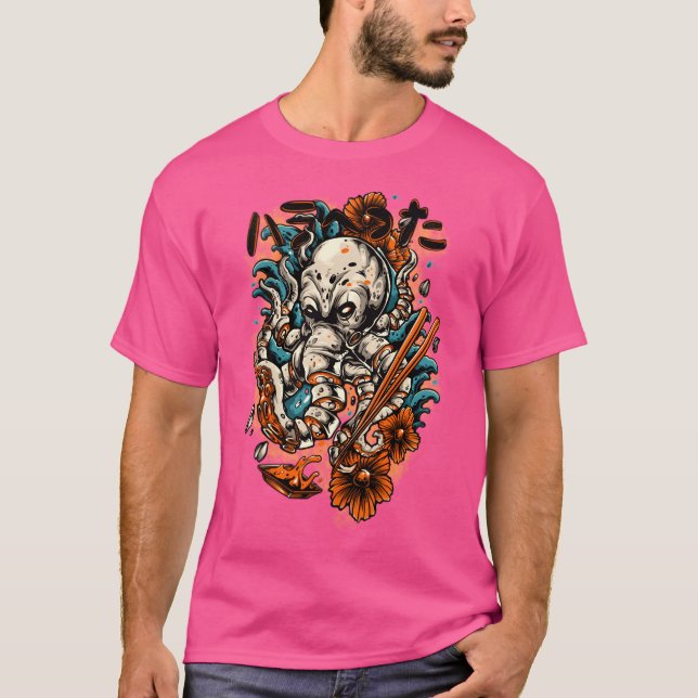 Camiseta Monstruo del Sushi del Octopus (Anverso)