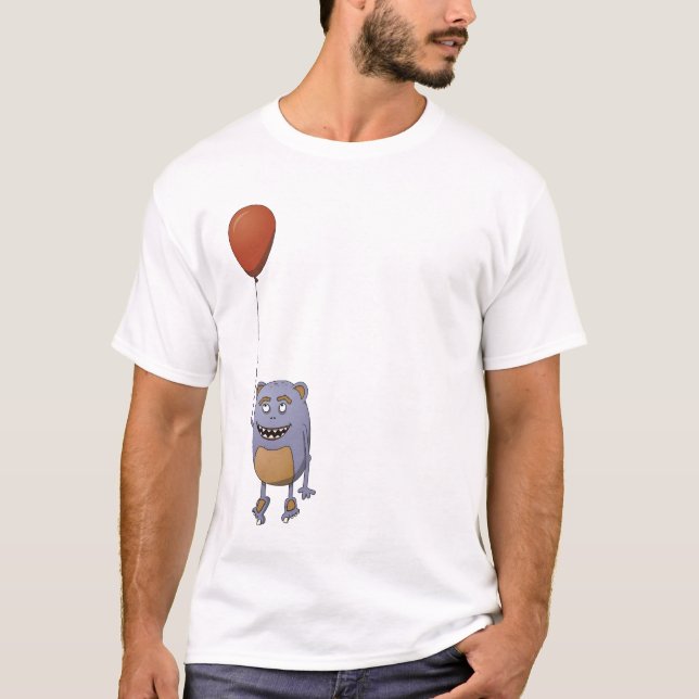 Camiseta Monstruo del vuelo (Anverso)