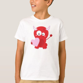 Camiseta Monstruo el día de San Valentín, Monstruo Cuto, Co