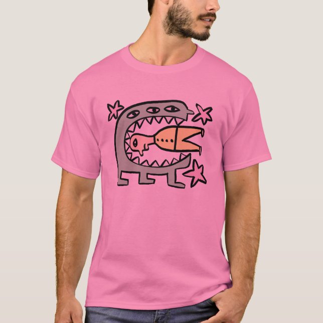 Camiseta Monstruo feliz (Anverso)