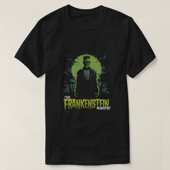 Camiseta Monstruo Frankenstein (Diseño del anverso)