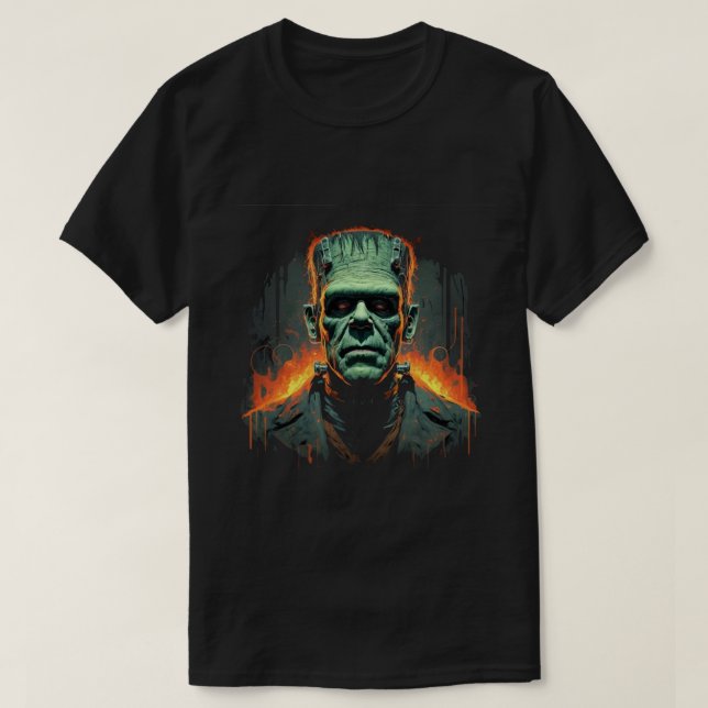 Camiseta Monstruo Frankenstein (Diseño del anverso)