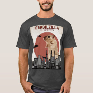 Camiseta Monstruo Gerbilzilla Giant Gerbil