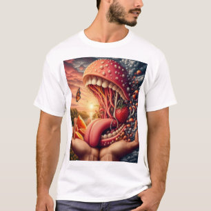 Camiseta Monstruo Gran boca