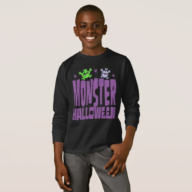 Camiseta Monstruo Halloween!!! (Anverso completo)