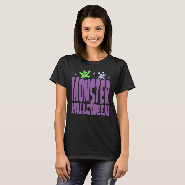 Camiseta Monstruo Halloween!!! (Anverso completo)