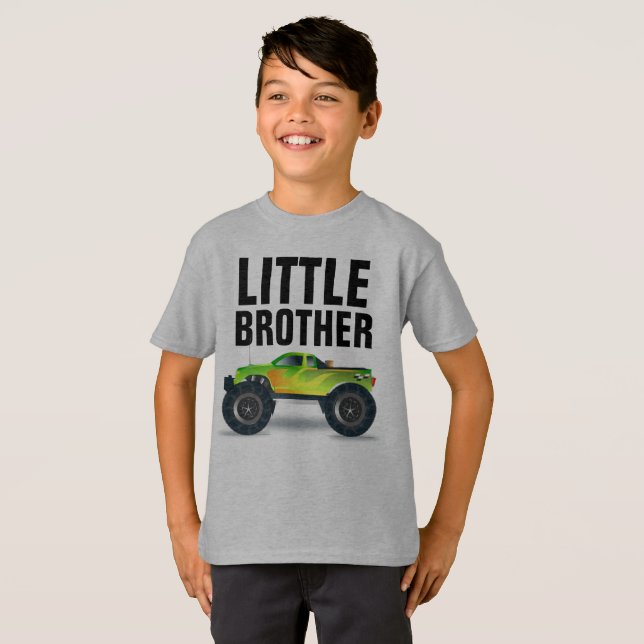CAMISETA MONSTRUO HERMANO MENOR (Anverso completo)