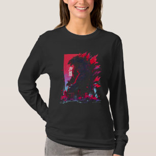 Camiseta Monstruo japonés de Kaiju En Tokio Diseño Japón