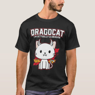 Camiseta Monstruo japonés gato dragón