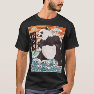 Camiseta Monstruo japonés Kaiju Panda