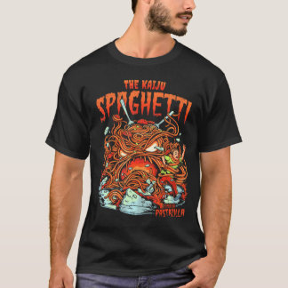 Camiseta Monstruo japonés Kaiju Spaghetti Anime B Movie Foo