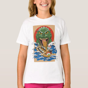 Camiseta Monstruo japonés Sushi Lover