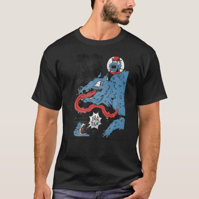 Camiseta Monstruo kanji japonés Demon Oni (Anverso)