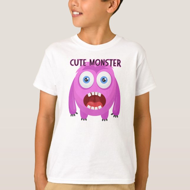 Camiseta Monstruo lindo (Anverso)