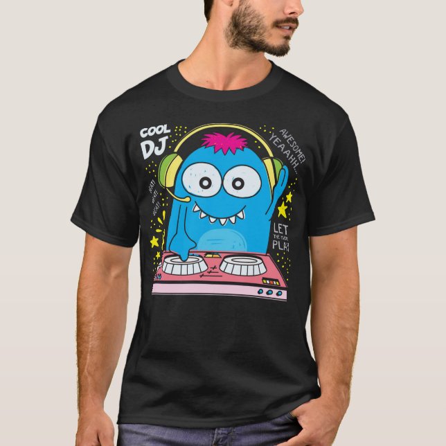 Camiseta monstruo lindo 1 (Anverso)