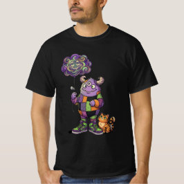 Camiseta Monstruo Lindo & Gato