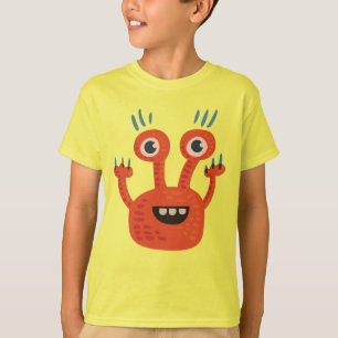 Camiseta Monstruo lindo Kawaii Creatividad