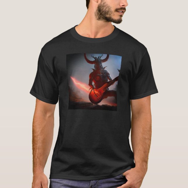 Camiseta Monstruo metalizado (Anverso)