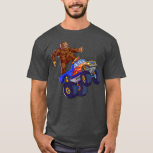 Camiseta Monstruo montante Camión gracioso regalo de camión