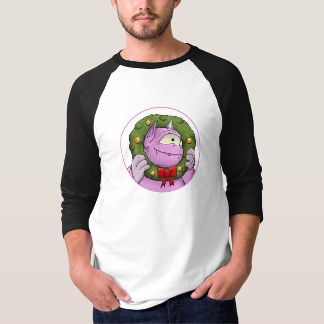 Camiseta Monstruo Navidad Milagro (Anverso)