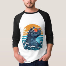 Monstruo Republicano Gris Oscuro con Sunglasse