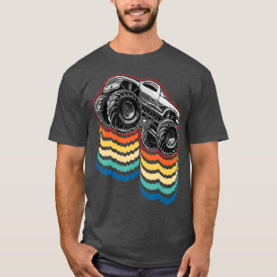 Camiseta Monstruo Retro de chófer de camión de Monstruo Vin