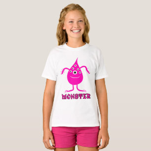 Camiseta Monstruo rosa