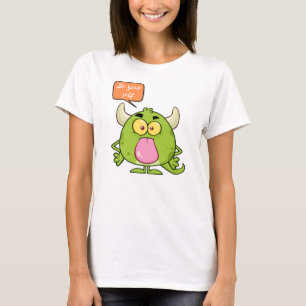 Camiseta monstruo, sé tú mismo