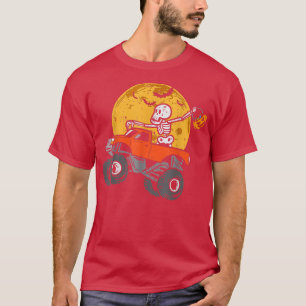 Camiseta Monstruo Skeleton Camión Moon Candy Toddler Boys H