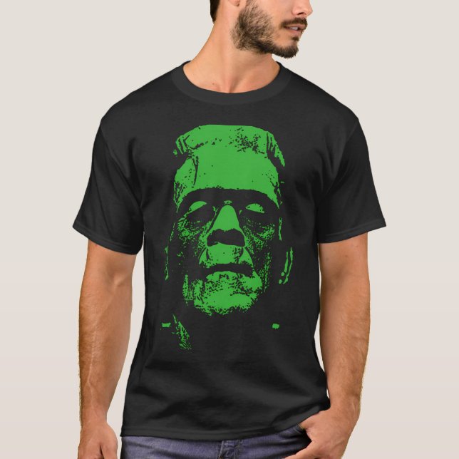 Camiseta Monstruo (verde) (Anverso)