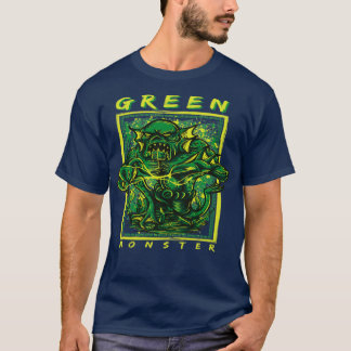 Camiseta Monstruo verde 1