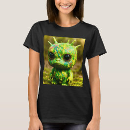Camiseta Monstruo verde de Goo - Impresión de lienzos trill