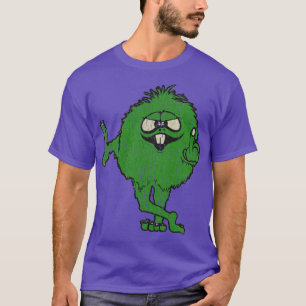 Camiseta Monstruo verde del Dedo Medio de la IDGAF 