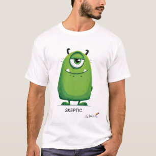 Camiseta Monstruo Verde   ESCÉPTICO - Por Diseño   Divertid