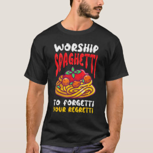 Camiseta Monstruo Volador de Espagueti FSM Espaguetis Forge