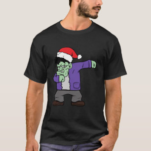 Camiseta Monstruo Zombie Dabbing Dab Dancing Halloween Scar