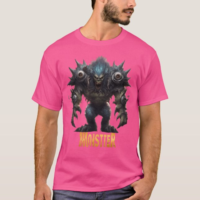 Camiseta Monstruos (Anverso)