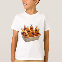 Camiseta Monstruos alimentarios ENFERMEDADES DE POLLO MALVA