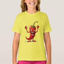 Camiseta Monstruos alimentarios MALA CHILI PEPPER