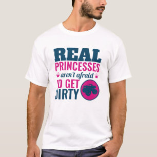 Camiseta Monstruos Chicas de camiones verdaderos princesas 