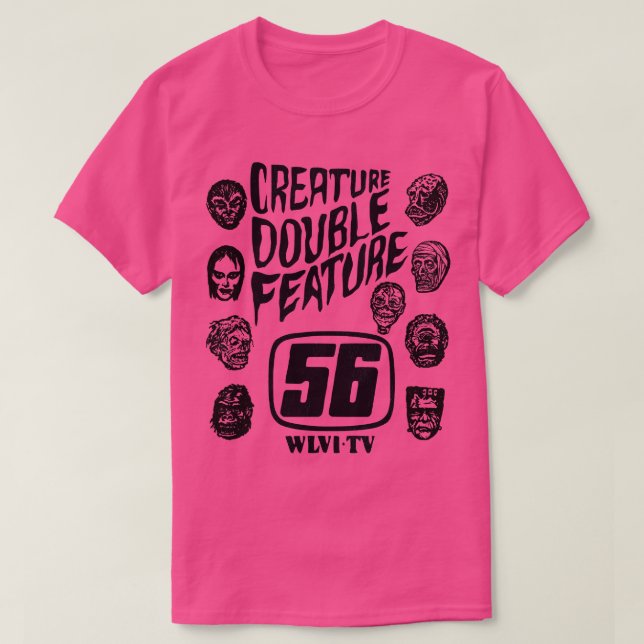 Camiseta Monstruos clásicos de doble función de creatura (Diseño del anverso)