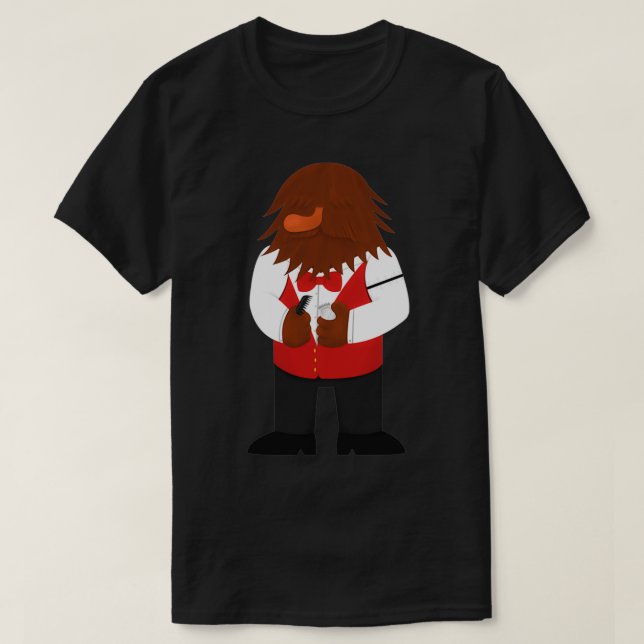Camiseta Monstruos de Barber Everyday (Diseño del anverso)