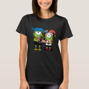 Camiseta Monstruos de Dibujos Animados